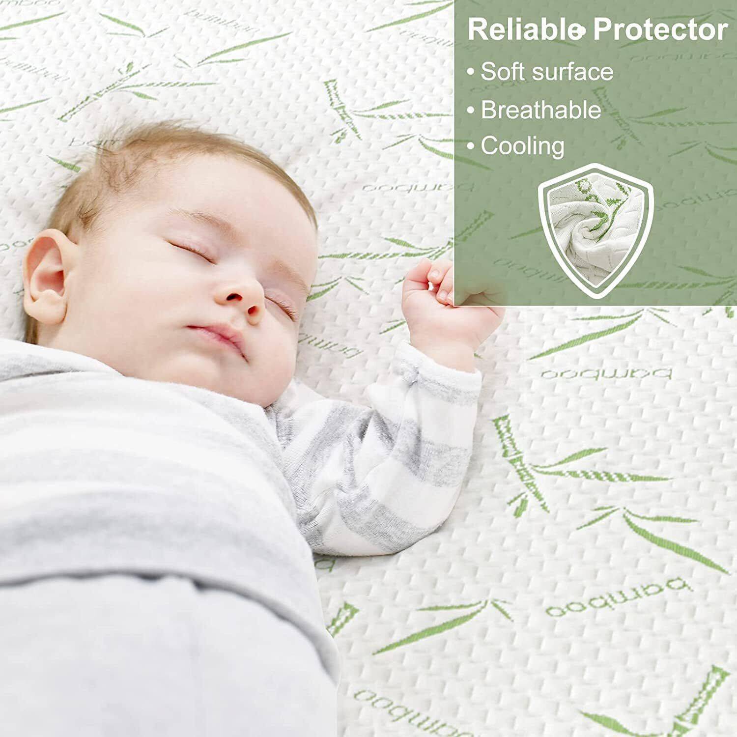Waterproof Bamboo Fully Fitted Mattress Protector