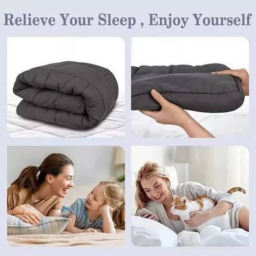 Cooling Quilted Mattress Topper-Queen (No Foam)