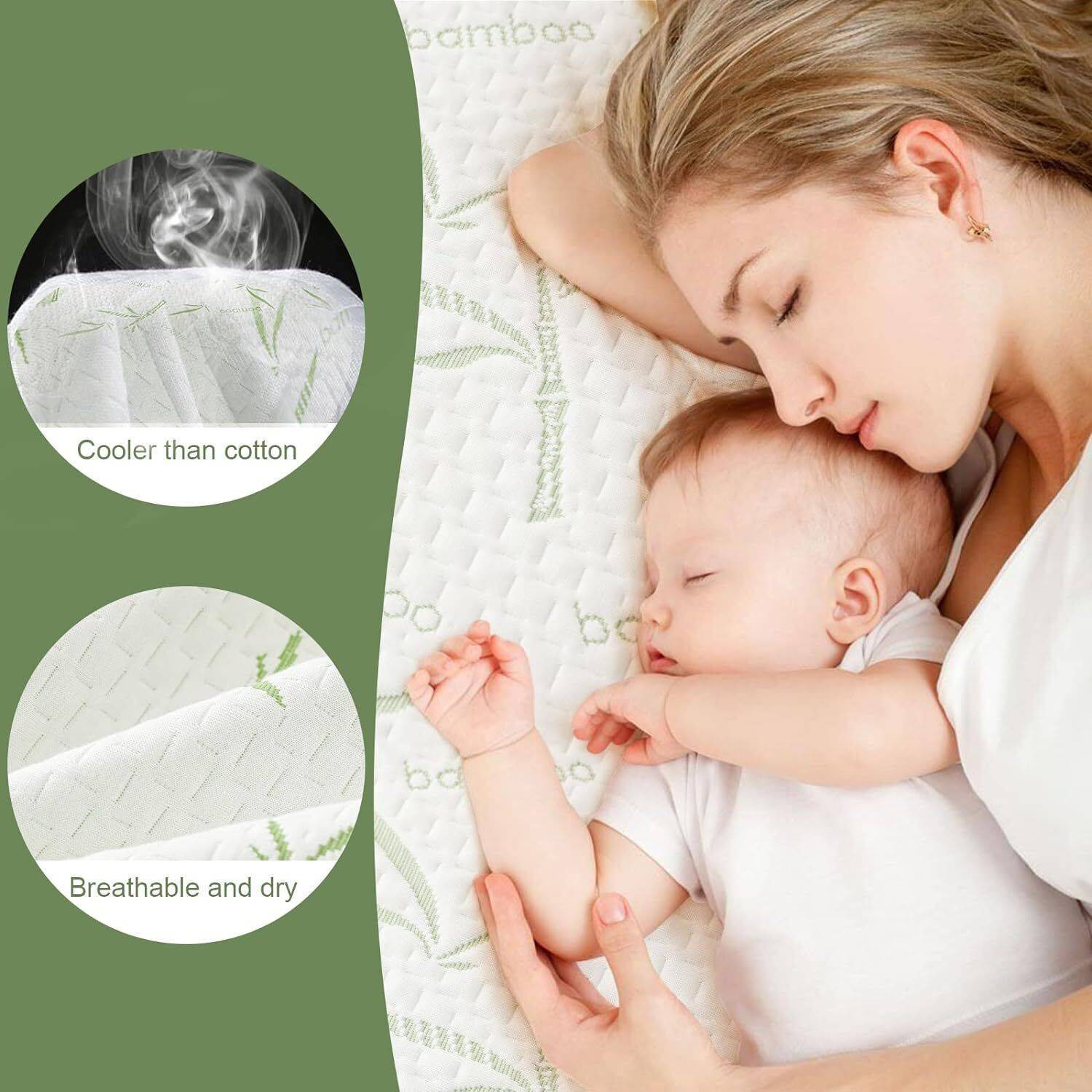 Waterproof Bamboo Fully Fitted Mattress Protector